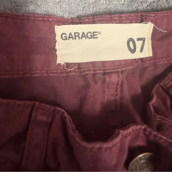 Garage Wine-Colored Skinny Jeans - Picture 6 of 11